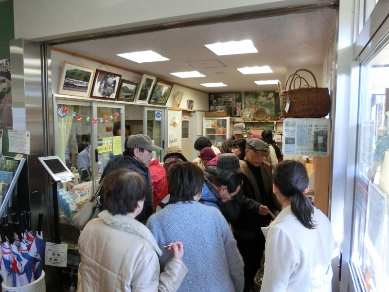 JR　只見線　体験　乗車　冬　深沢　温泉　季の郷　湯ら里　代行バス　応援　笑顔　特産品　只見駅